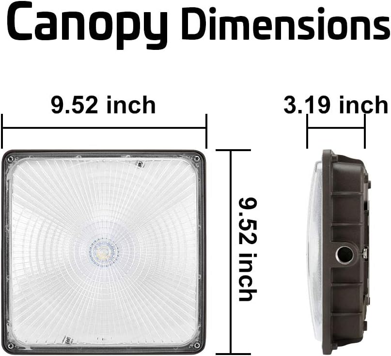 27W LED Canopy Area Light 6 Pack C144