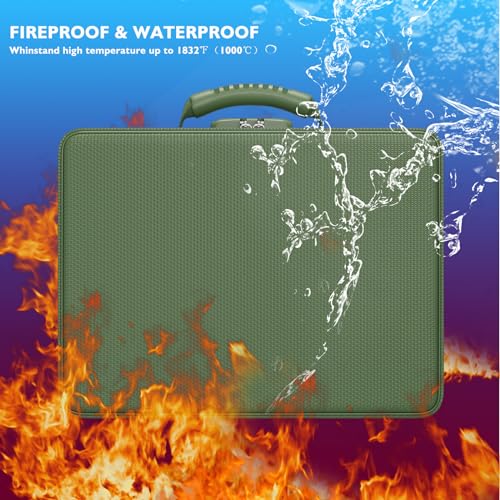 Fireproof Document Bag with Lock G57793