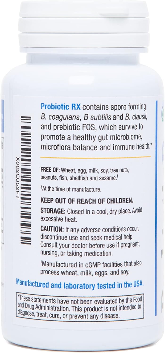 5 Billion CFU Probiotic + Prebiotic Spore-Based 60-Day Supply G5803