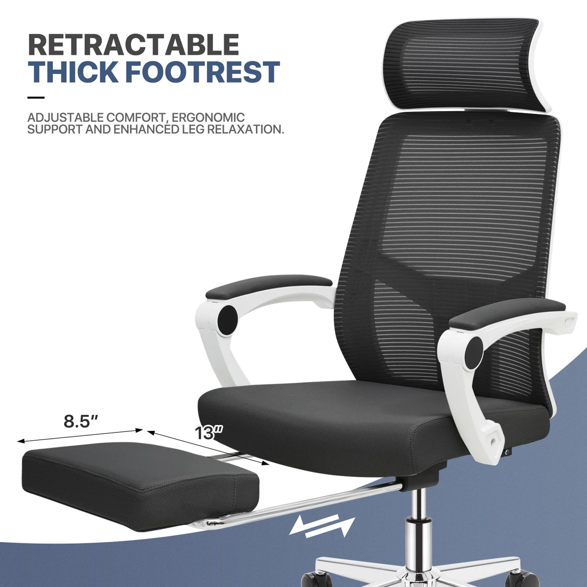 Laptop Table with Monitor Shelf and Task Seat with Lumbar Support Q60860