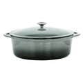 7 Quarts Oval Enameled Cast Iron Casserole R454
