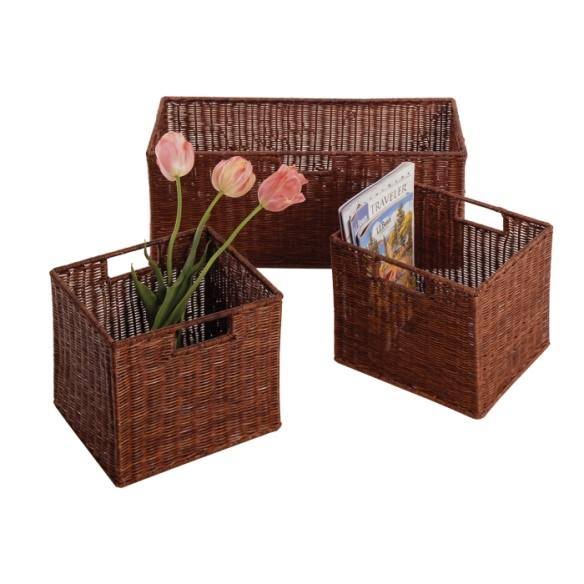 6pc Shelf and Baskets 4 Small 1 Large B2202