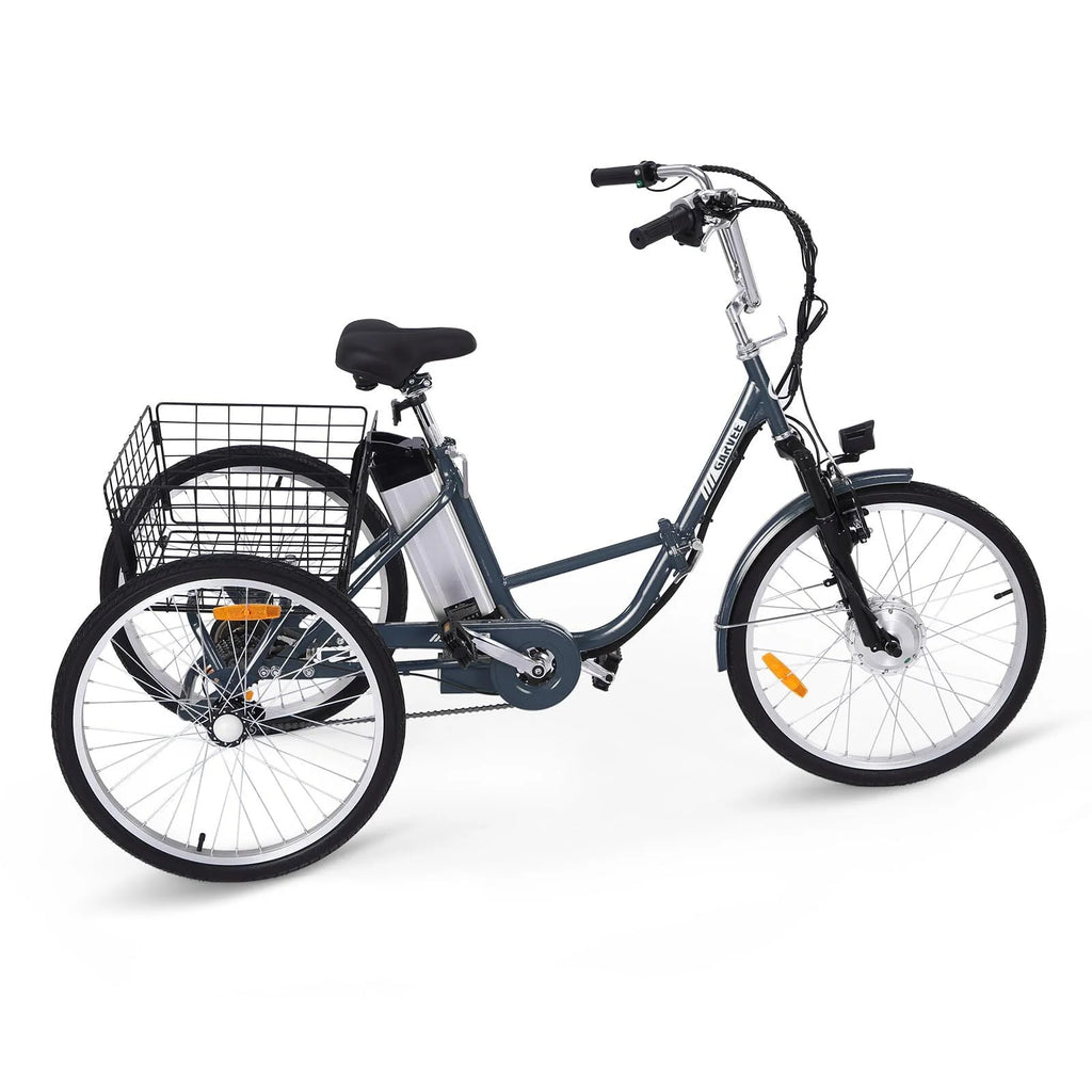 Electric Tricycle 7 Speeds 36V 10Ah Large Basket L89433