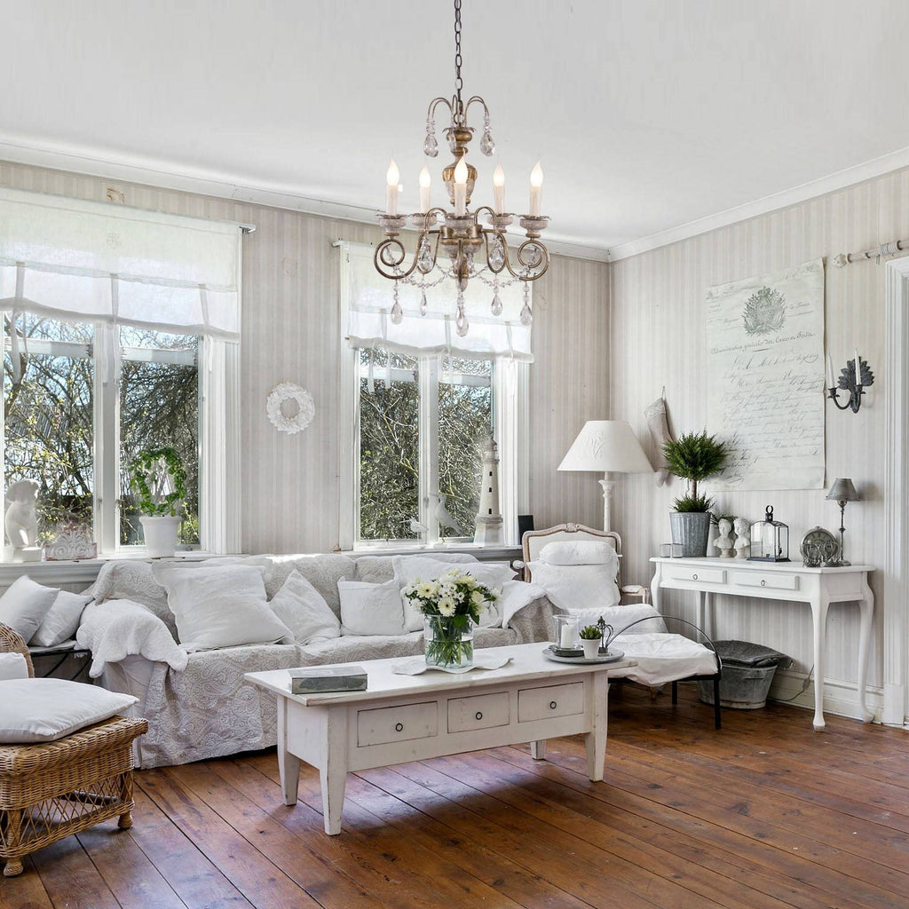 Rustic Crystal Chandelier F7578