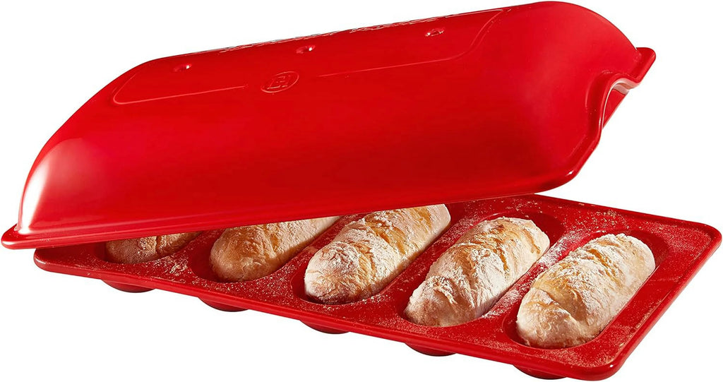 Burgundy 5 Loaves Mini Baguettes Baker I264947