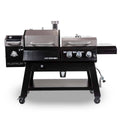 Black Wood Pellet and Gas Grill O831