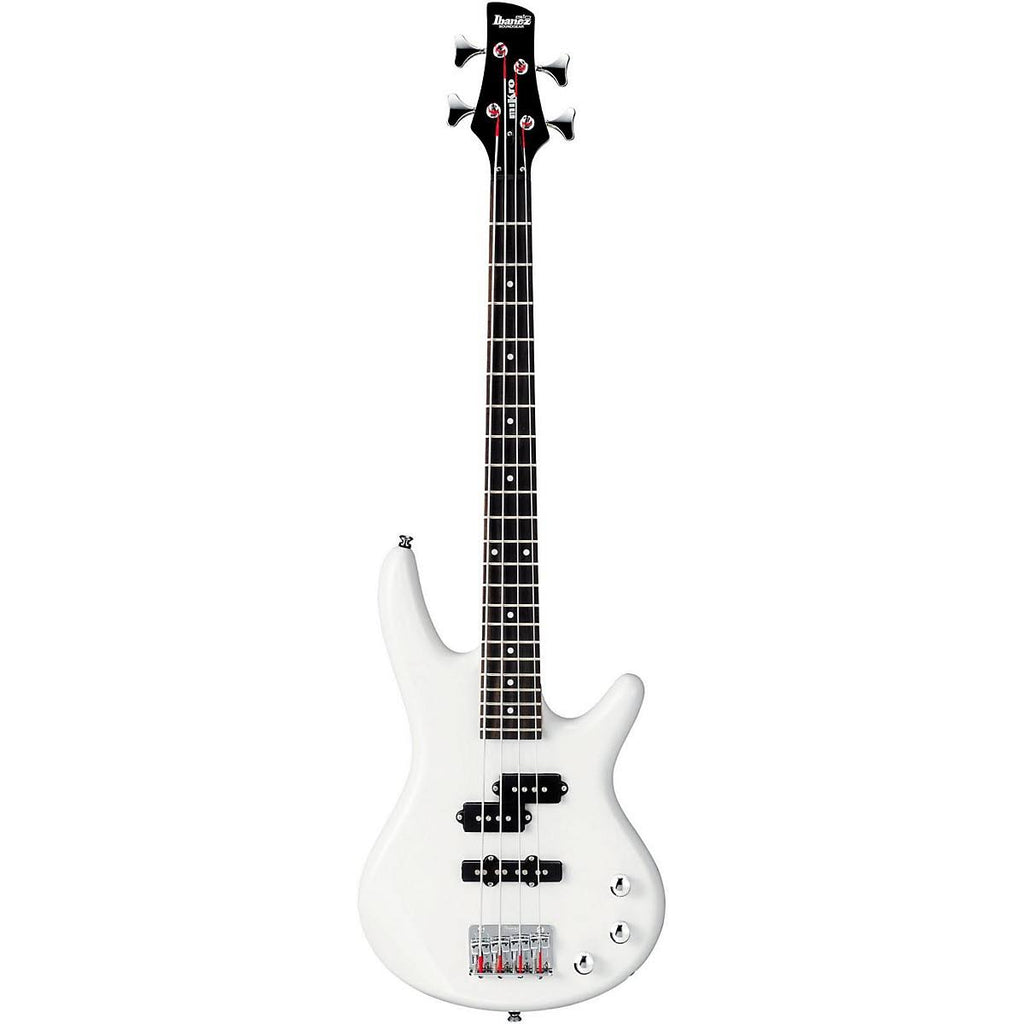 Pearl White Short-Scale Bass Guitar Q1765