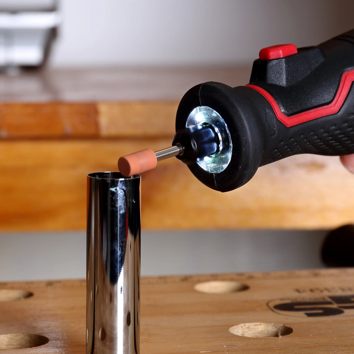 8V MAX Cordless Rotary Tool with 1.5 Ah Battery, 40 Piece Accessory Kit & Plastic Storage Case S6657