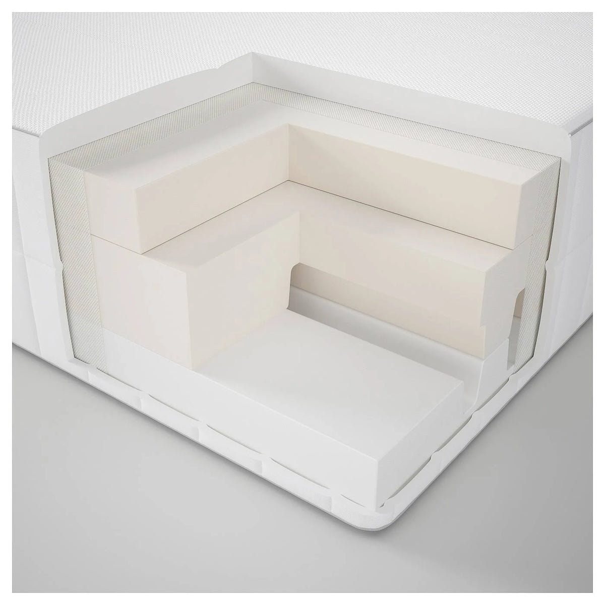 King Plush White Foam Mattress Q73314