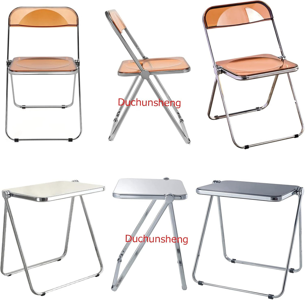 Folding Tray Table with Metal Legs K499776