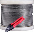 1/8 Stainless Steel Aircraft Wire Rope 7 x 7 400 Feet M28004