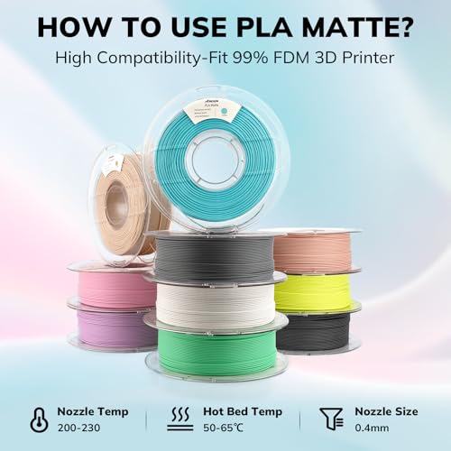 Dark Wooden Rainbow PLA 3D Printer Filament 1.75mm 1KG Spool K893427