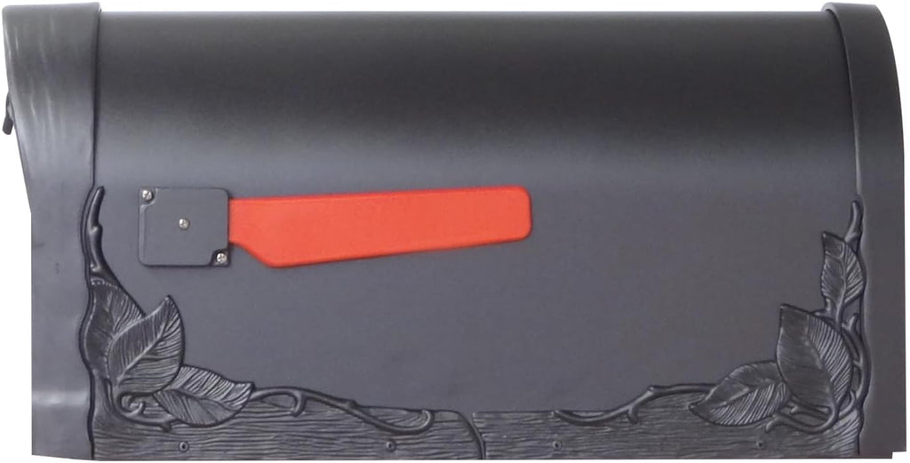 Floral Mailbox with Locking Insert and Mailbox Post E981