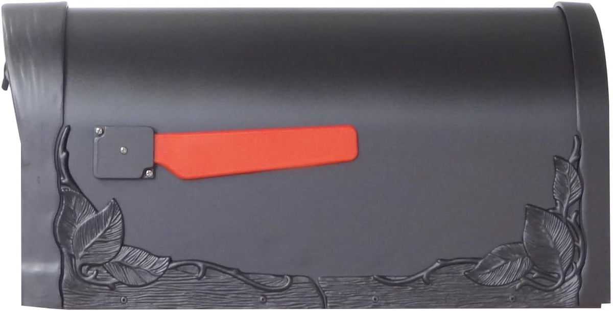 Floral Mailbox with Locking Insert and Mailbox Post E981