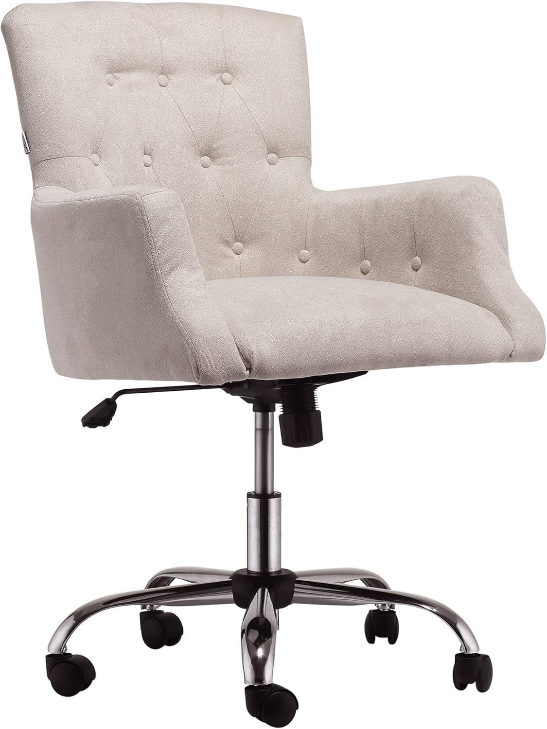 Carbon Black Tufted Swivel Office Chair J38703