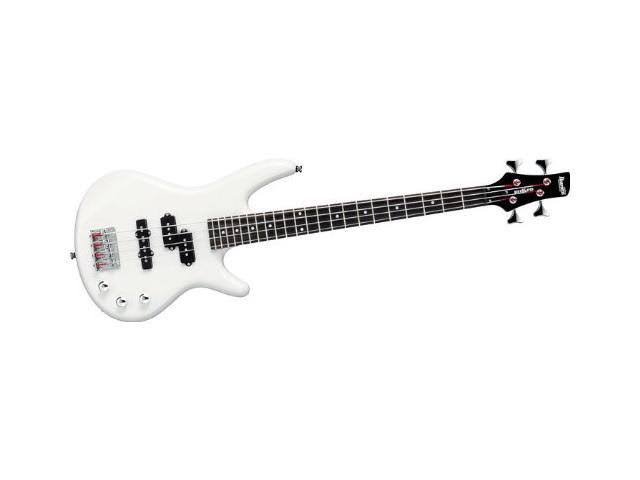 Pearl White Short-Scale Bass Guitar Q1765