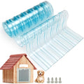 8 in x 4.9 ft Clear Plastic Vinyl Dog Door Flap E625