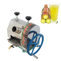 Manual Sugarcane Juicer Machine 3 Rollers Cane Press Squeezer Silver N936