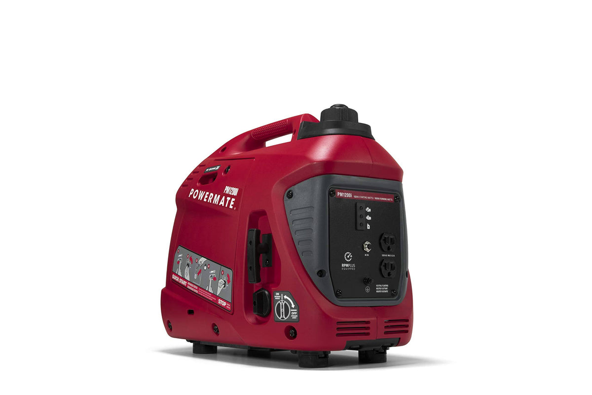 1,200-Watt Recoil Start Gasoline Powered Inverter Generator I4541