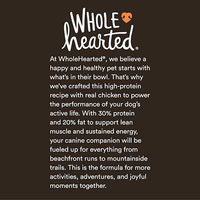High-Protein Chicken & Rice Recipe Dry Dog Food Y12974