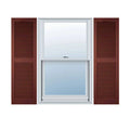 14 1/2 inch x 95 inch Vinyl Open Louver Shutters L212