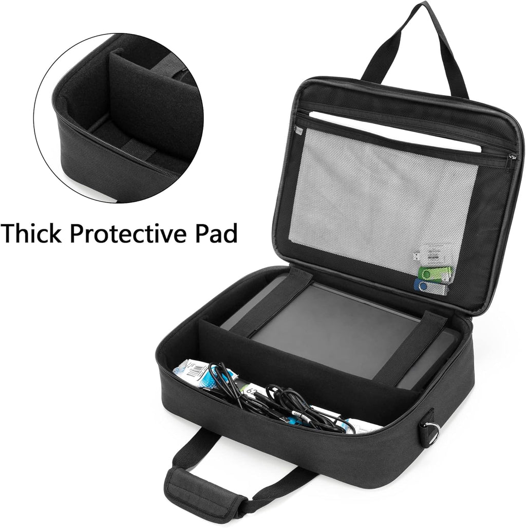 Portable Printer Carrying Case with Laptop Layer X7017