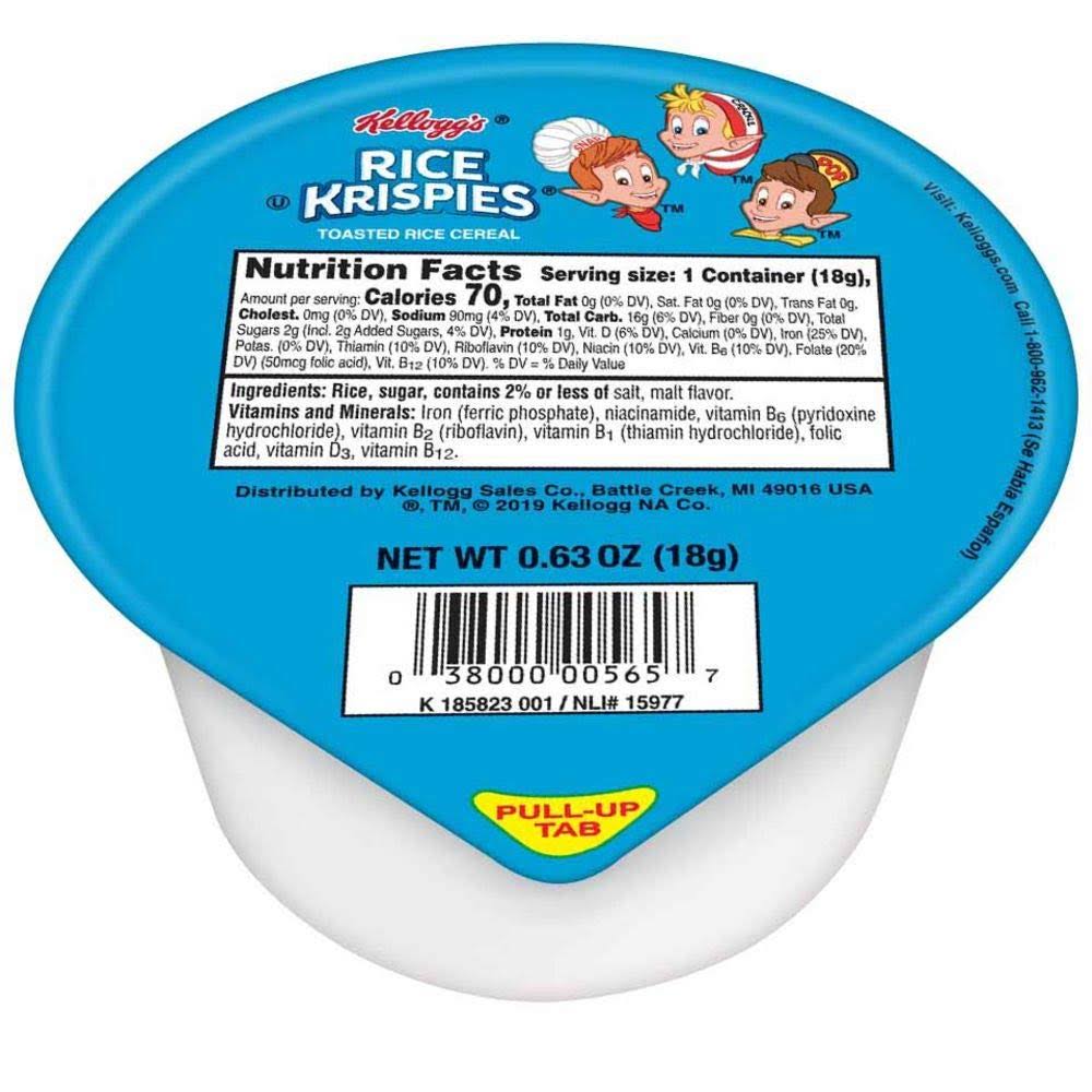 0.63-Ounce Cups Toasted Cereal (Pack of 96) L7094