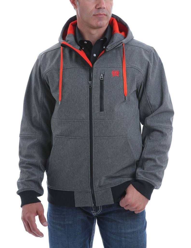 Black Hooded Jacket G878