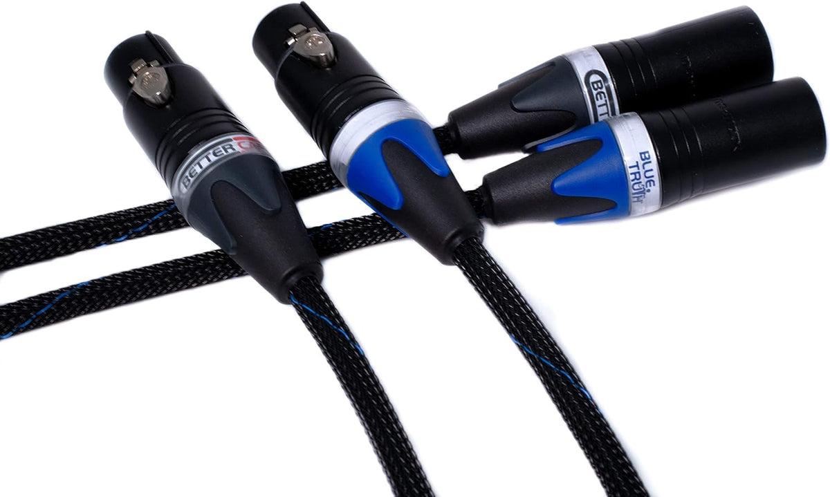 Balanced XLR Cables Stereo Pair 1.5 Feet T587826
