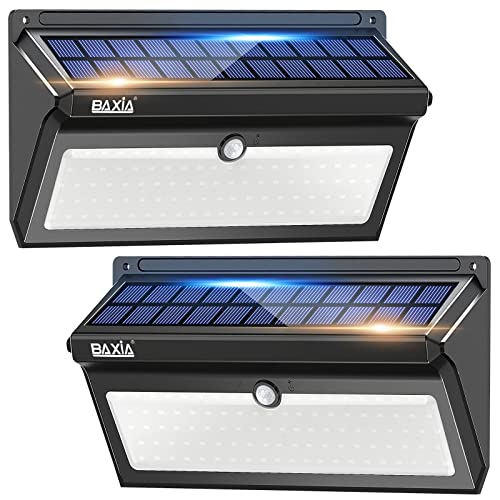Solar Lights Outdoor Waterproof 100 LED Wireless Motion Sensor Lights 4PACK Y12844