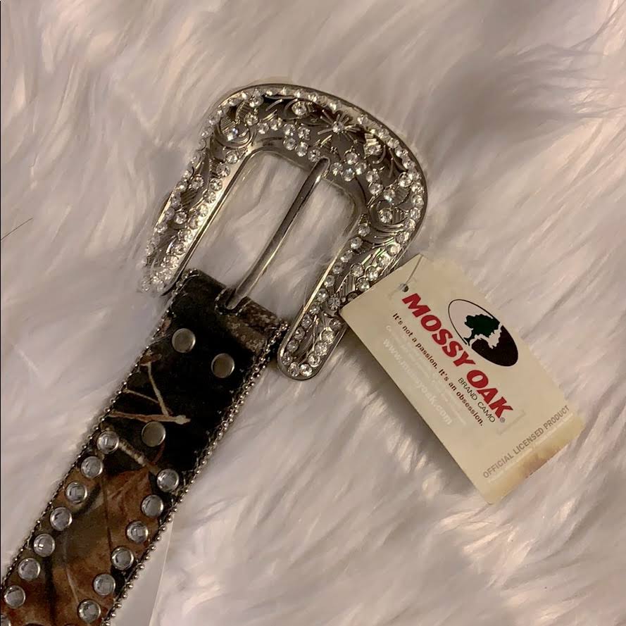 Camo Scallop Belt Q7740