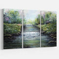 Oil Painting Print Multi-Piece Image on Wrapped Canvas O398