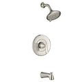 Brushed Nickel Tub Shower Faucet X227741