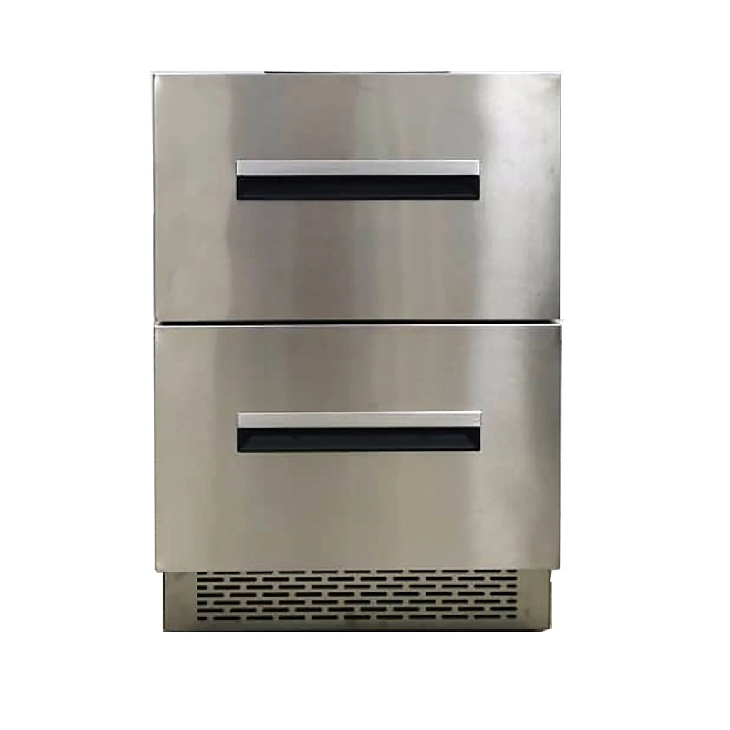 24-In 2 Drawer Convertible Freezer/Refrigerator Stainless P839093