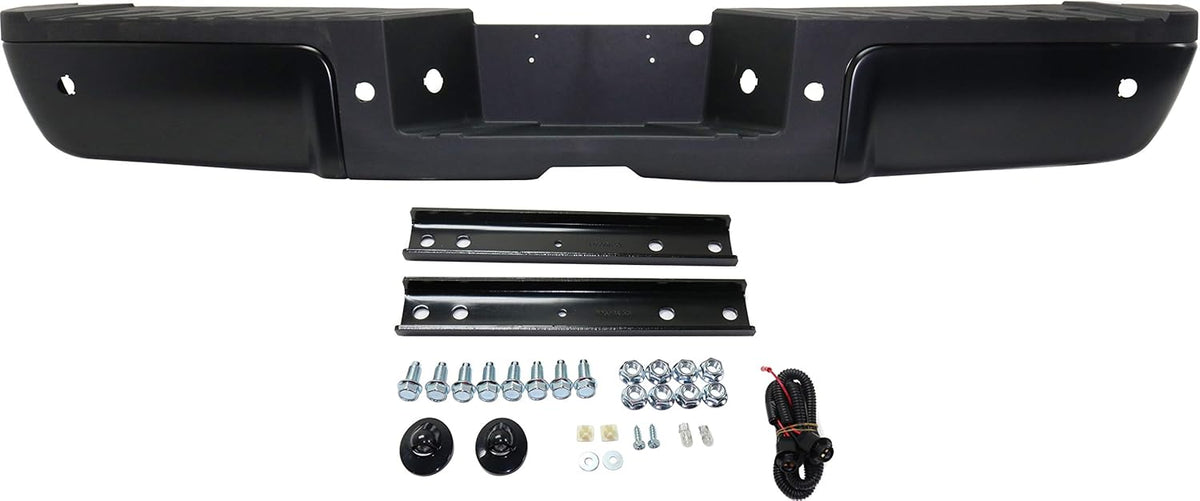 Black Face Steel Step Bumper Assembly J5294