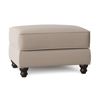 White Rectangle Standard Ottoman P925