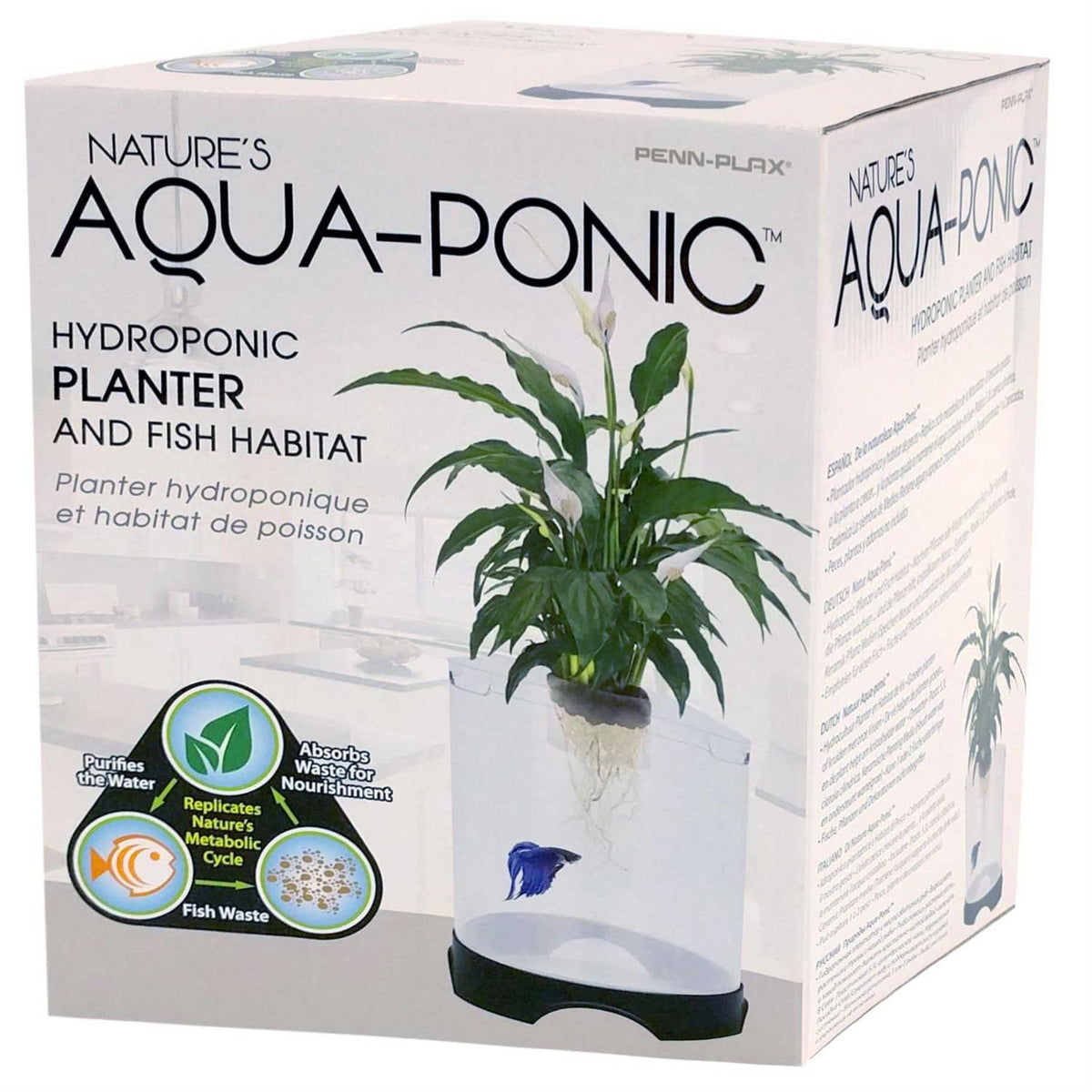 Aquaponic Planter and Aquarium for Betta Fish L552448