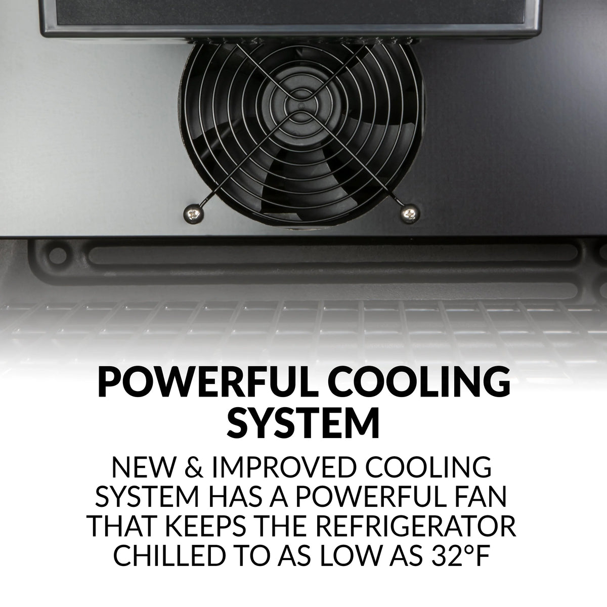 4.1 Cu. Ft. Stainless Steel Beverage Cooler Y855