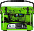 Green and Black Camo 20 Quart Ice Chest Cooler V429
