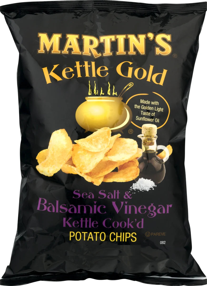 Sea Salt & Balsamic Vinegar Potato Chips 4-Pack 8 oz Z9885