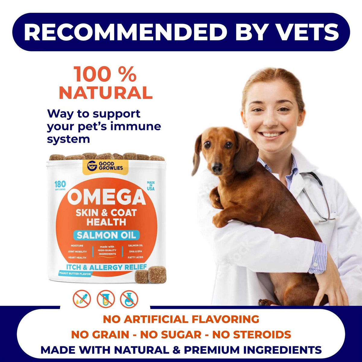 Omega 3 Fish Oil Dog Treats L63919