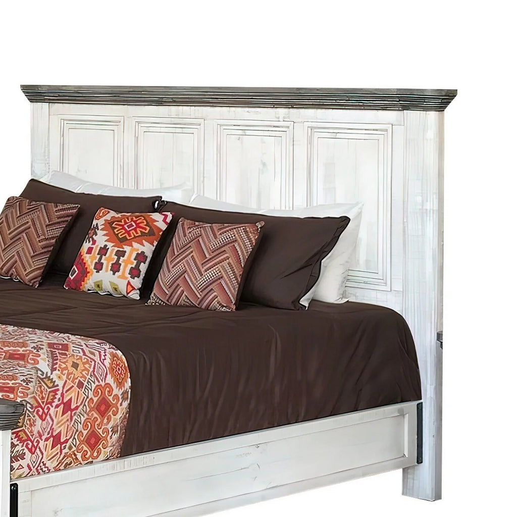 King Size Bed with Headboard and Footboard O588704