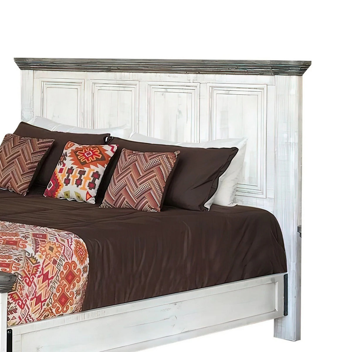 King Size Bed with Headboard and Footboard O588704