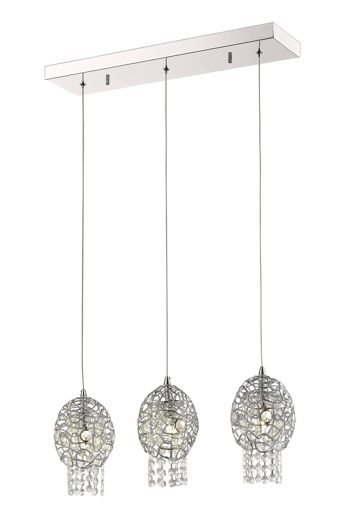 3 Light Island/Billiard Light in Chrome Finish Y74199