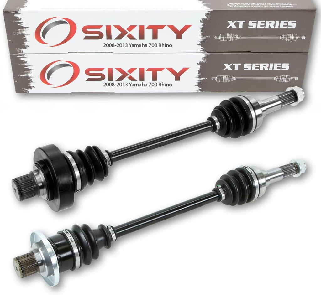 Rear Left Right Axles XT Pair for Yamaha 700 Rhino 4X4 X5885