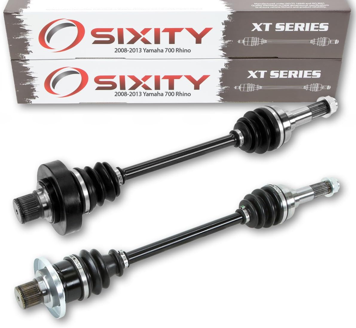 Rear Left Right Axles XT Pair for Yamaha 700 Rhino 4X4 X5885