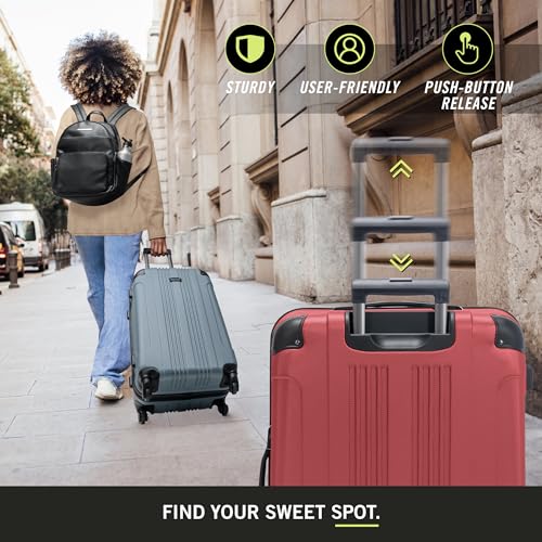 Rose Gold 28-Inch Hardshell 4-Wheel Spinner Luggage R460