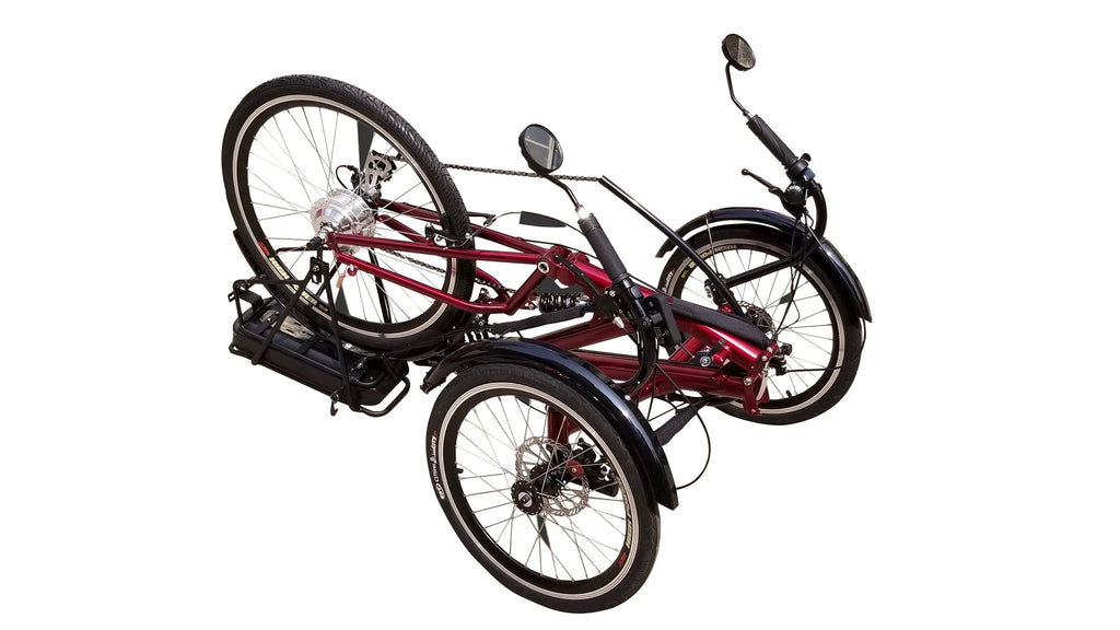 Folding Electric Recumbent Tricycle P395308