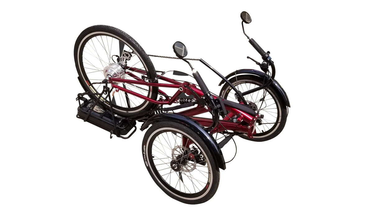 Folding Electric Recumbent Tricycle P395308