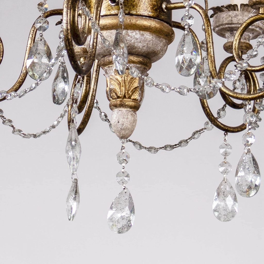 Rustic Crystal Chandelier F7578